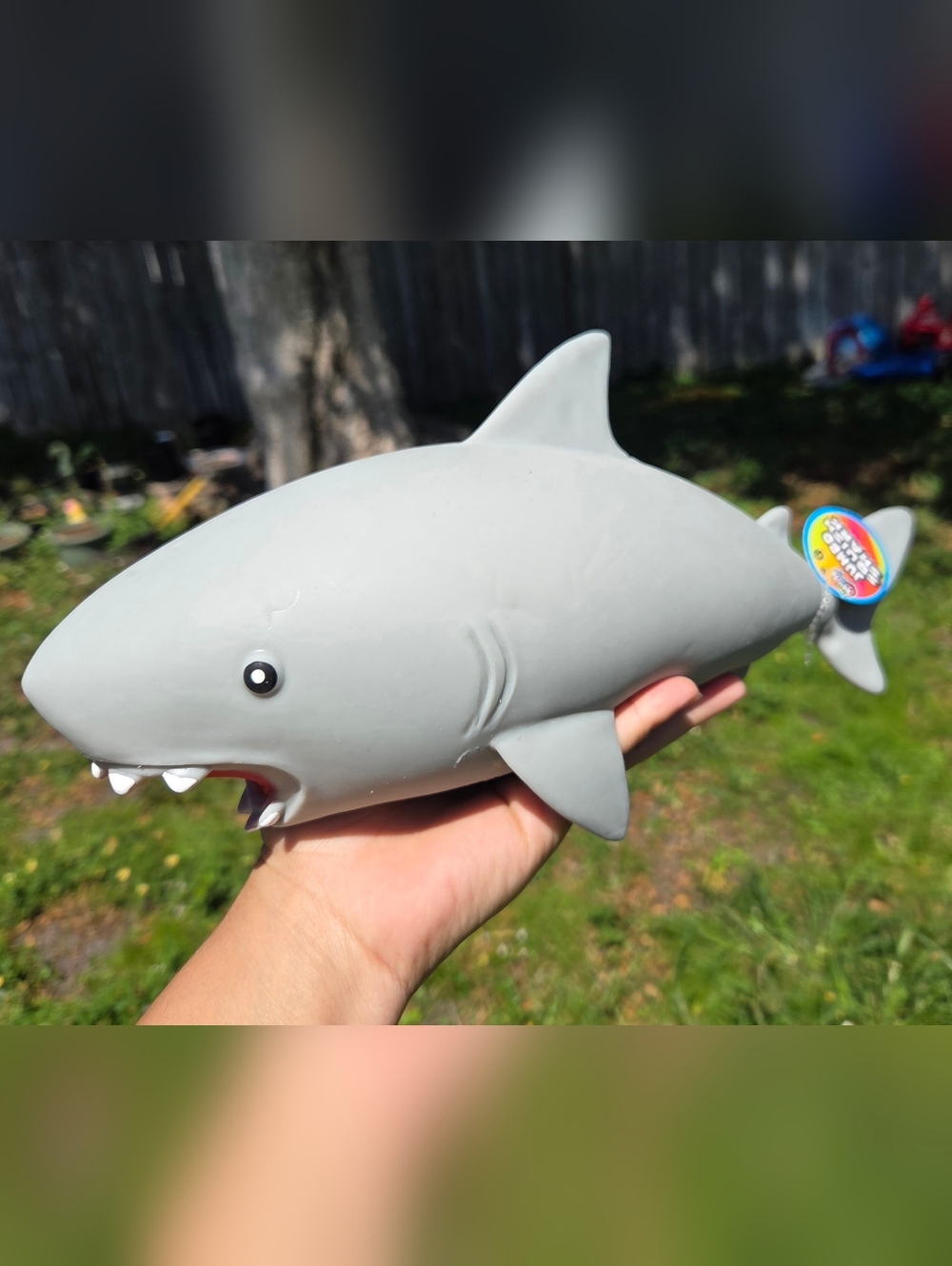 irre Squishtible jumbo Squish shark Brand new